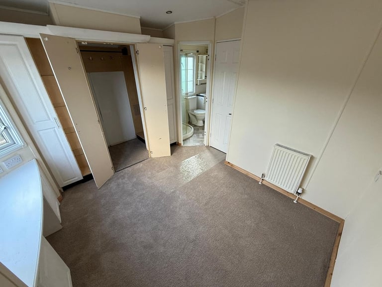 2 Bed Static Caravan - DG, CH, Patio Doors - Offsite - Private Land, Self Build