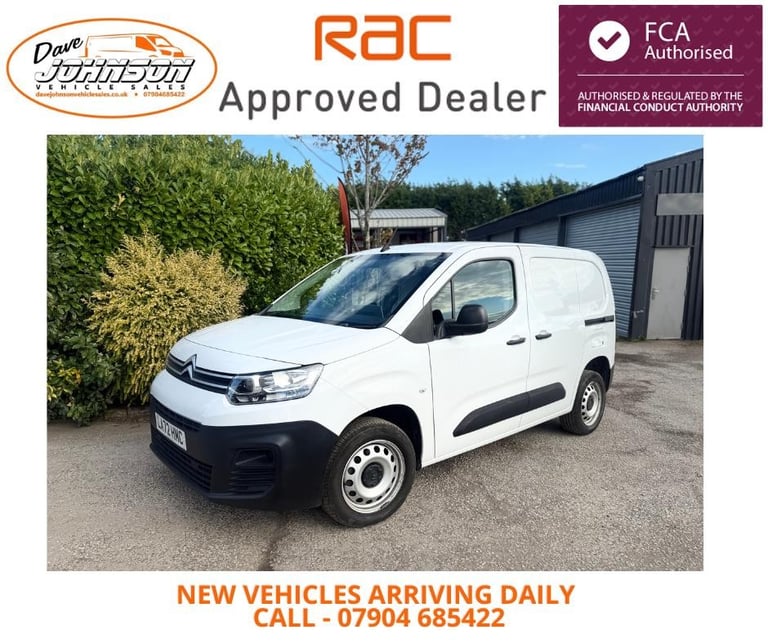 image for CITROEN BERLINGO 2022 ( 72 ) M DIESEL 1.5 BlueHDi 1000Kg Enterprise Ed 100ps