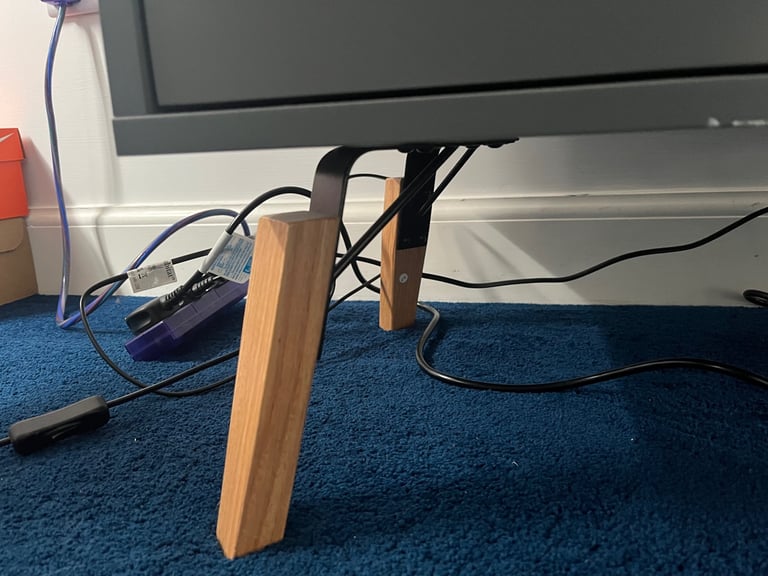 Grey Habitat bedside table 