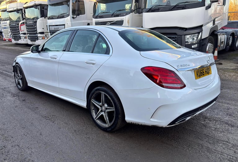 2017 MERCEDES BENZ C CLASS C220 AMG LINE 2.1 DIESEL DAMAGED SALVAGE CAT N 