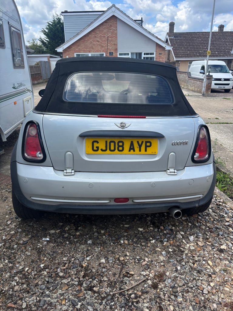 Mini, CONVERTIBLE, Convertible, 2008, Manual, 1598 (cc), 2 doors