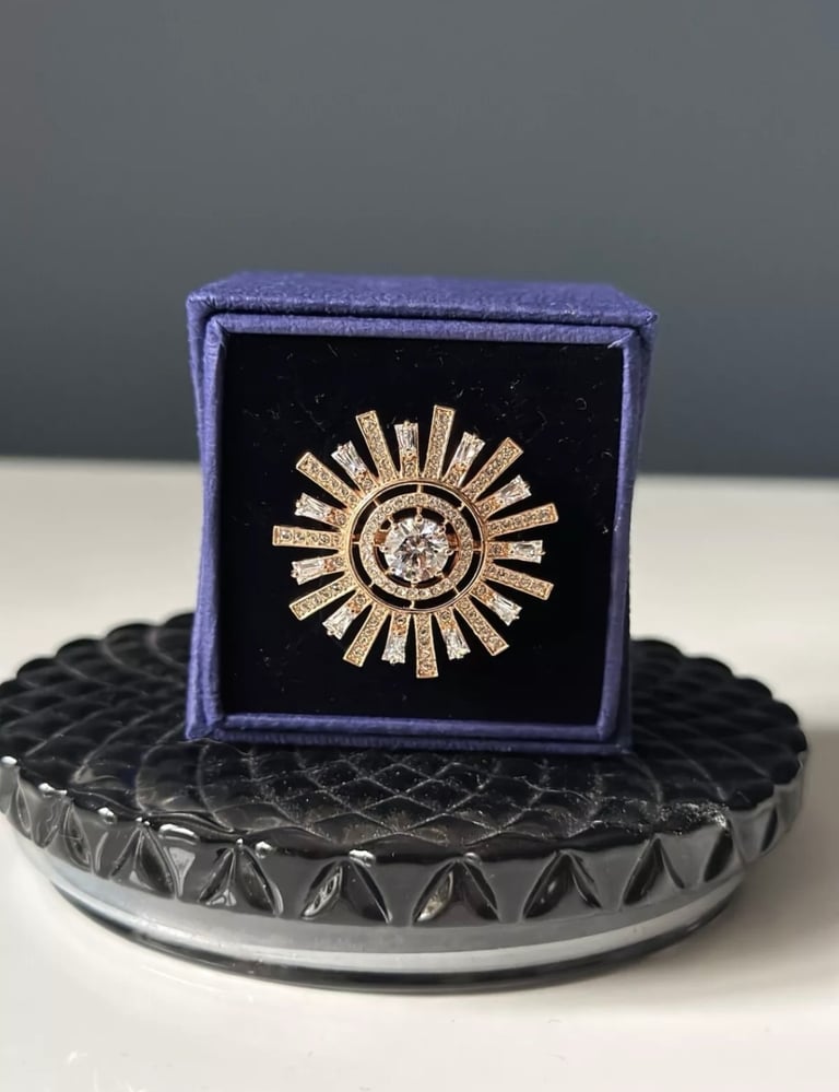 Swarovski Ring Size 52