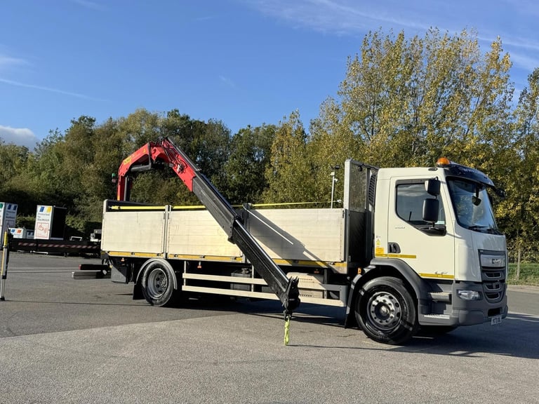 image for 2020 70 Plate Euro 6, DAF LF260 18t 4x2 Rear Mount Crane Vehicle 
