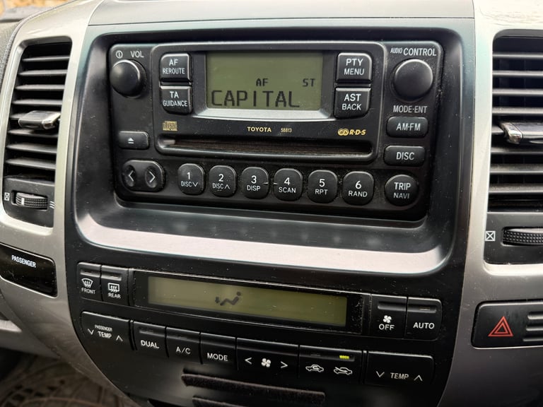 2007 Toyota Landcruiser LC4 3.0 D4-D AUTO 4X4 BLACK ESTATE Diesel Automatic