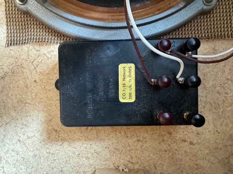 Decca Ribbon Tweeter - Decca Kelly Kardioid Speakers drivers 
