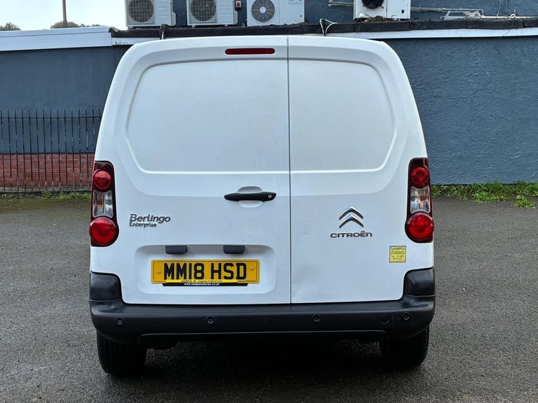 2018 Citroen Berlingo 1.6 BlueHDi 850Kg Enterprise 100ps PANEL VAN Diesel Manual