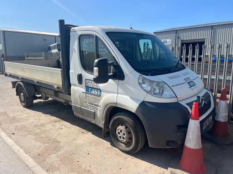 Citroen Relay dropside 2012reg 65k for sale spares or repairs 