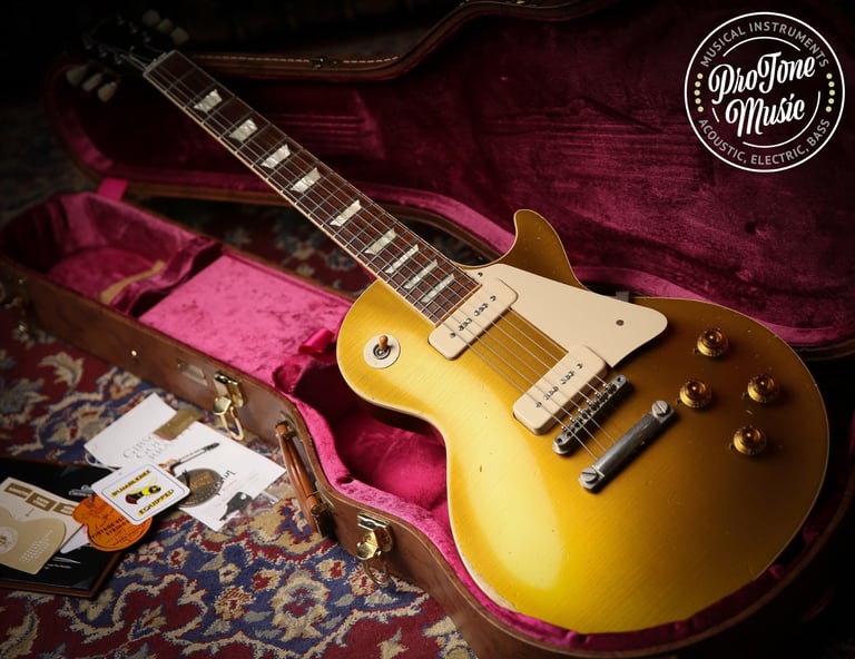 Gibson USA Custom Shop R6 Aged Limited Edition Goldtop