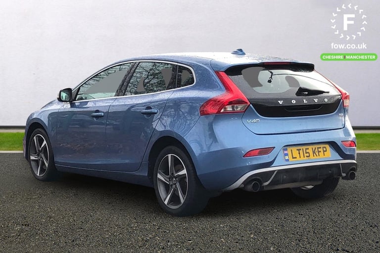 2015 Volvo V40 T2 [122] R DESIGN Nav 5dr Geartronic Hatchback PETROL Automatic