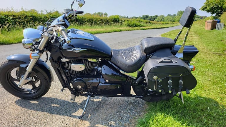 2007 07 SUZUKI VZ 800 K6 MARAUDER VZ800 INTRUDER VL800 CUSTOM XVS CRUISER BLACK
