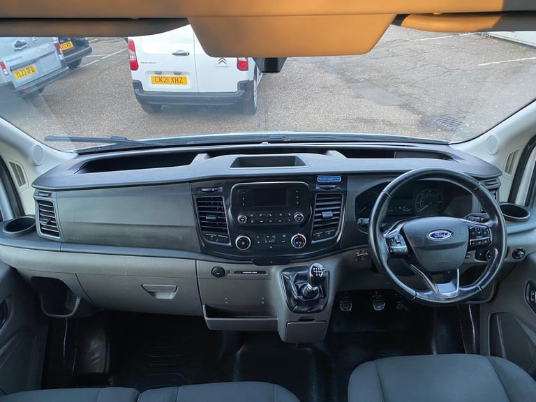 2022 71Reg Ford Transit Leader 9 Seater LWB Crew Van 2.0TDCi Euro6 Air Con +VAT