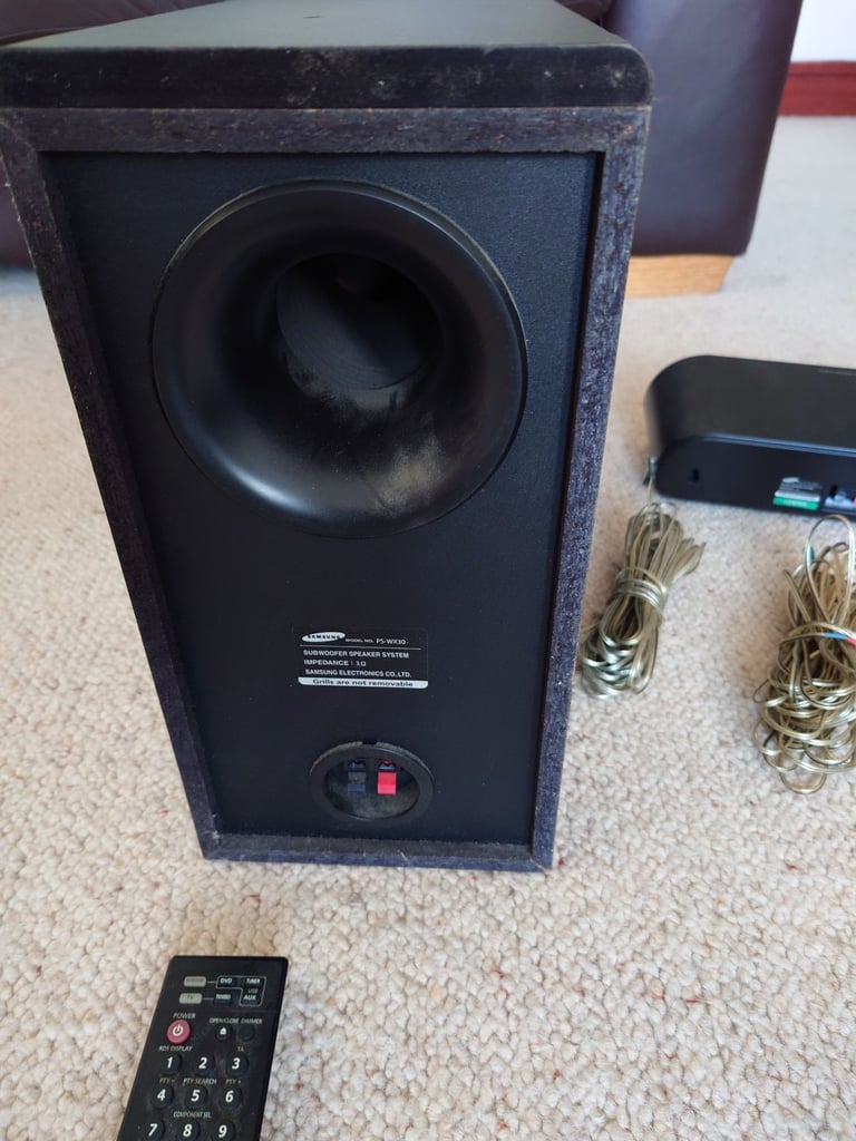 Samsung Surround Sound Speaker System and DVD Player