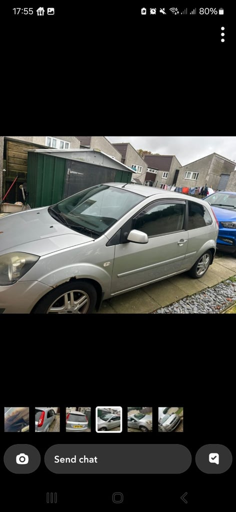 Ford fiesta spares or repairs 