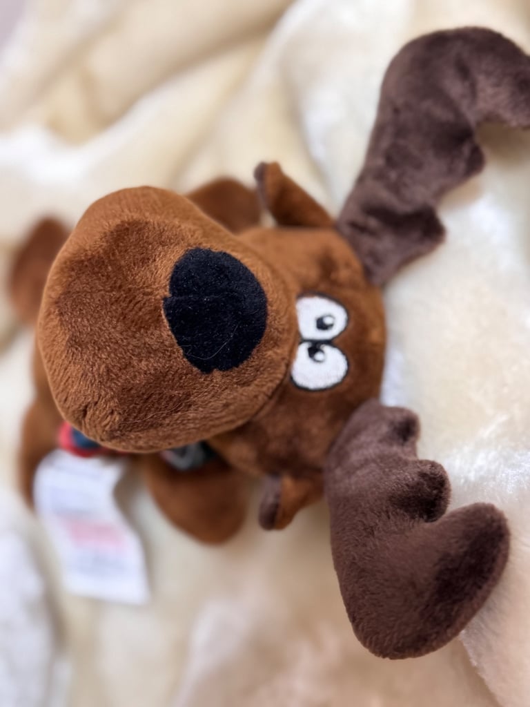 image for reindeer- Christmas dog toy