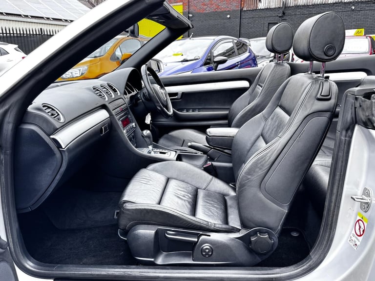 2007 Audi A4 Cabriolet 1.8T S line Multitronic 2dr CONVERTIBLE Petrol Automatic