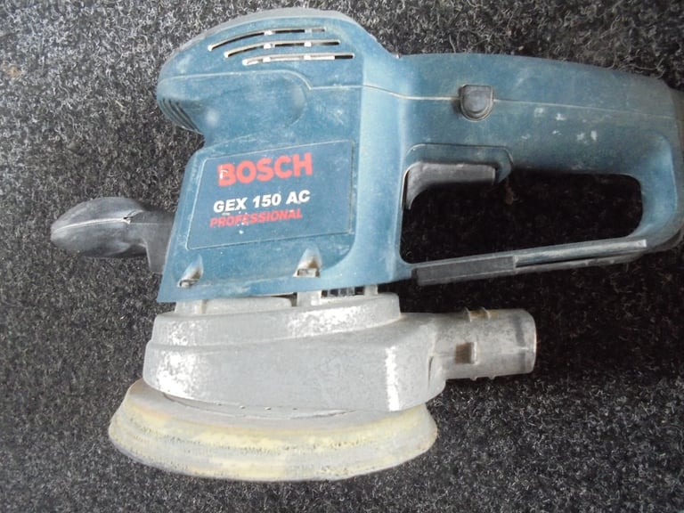 Bosch Orbital Sander GEX 150 AC Professional 240v and Case.
