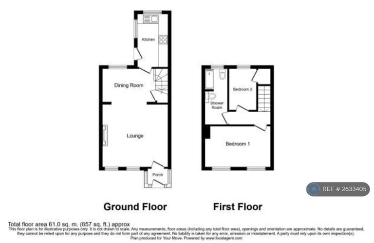 2 bedroom house in Throstlenest Avenue, Darlington, DL1 (2 bed) (#2633405)