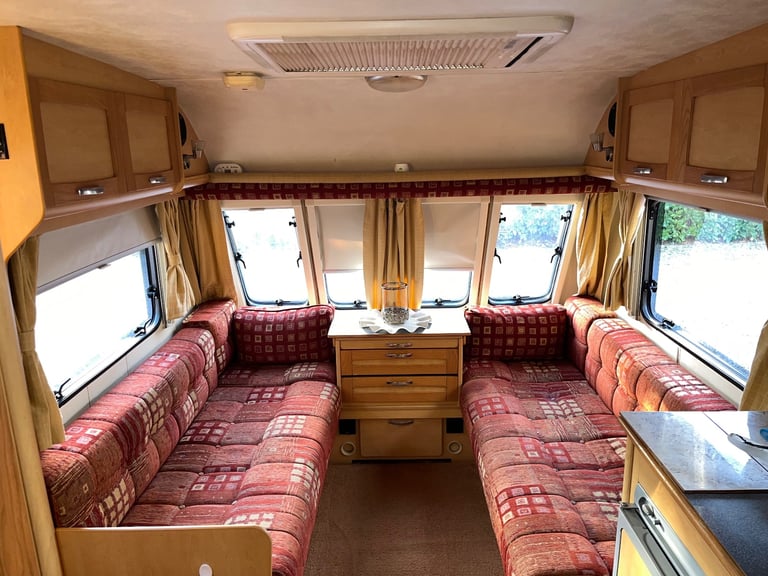 Elddis caravan fixed bed 2007