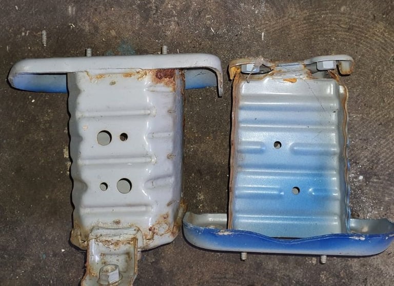 Toyota Yaris Front Crash Bar Mounts 2007