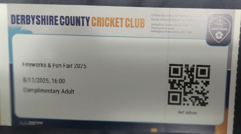 Derby Fireworks Night and Funfairs - 8th Nov.25