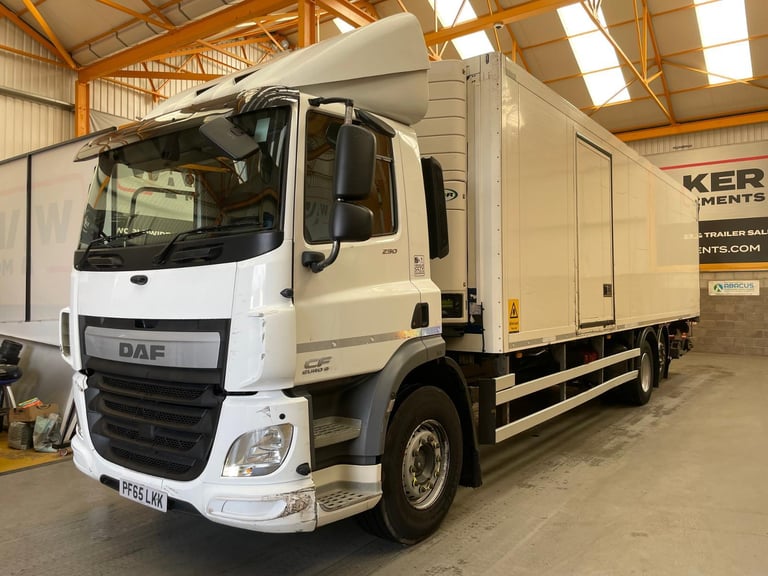 DAF CF290 *EURO 6*, 6X2 26 TONNE INSULATED FRIDGE/FREEZER – 2016 – PF65 LKK