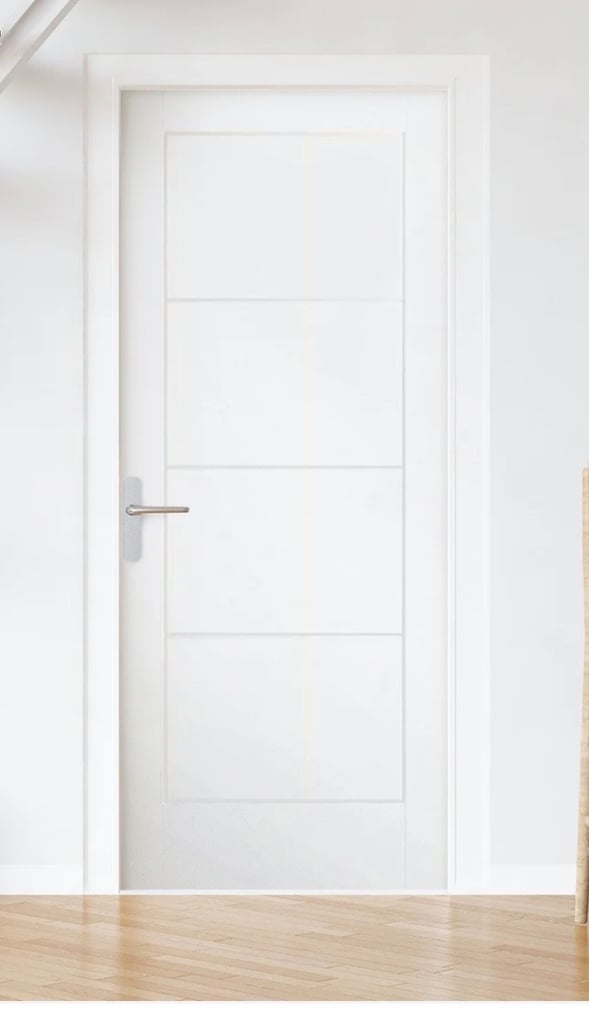 image for White ladder Fire Door 44mm FD30