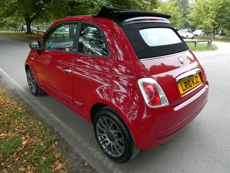 2010 Fiat 500C 1.2 Pop Convertible 2dr Petrol Manual Euro 5 (69 bhp) Convertible Petrol Manual