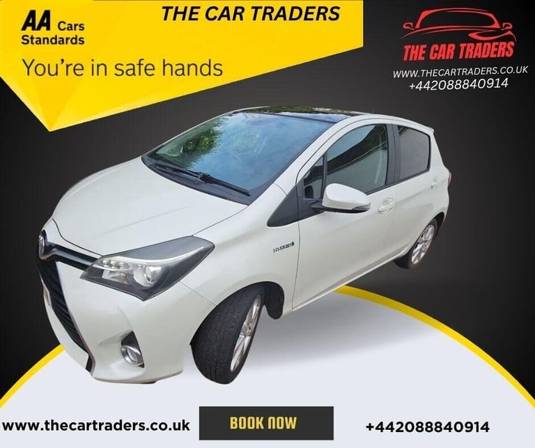 2014 Toyota Yaris 1.5 Hybrid Excel 5dr CVT HATCHBACK PETROL/ELECTRIC Automatic