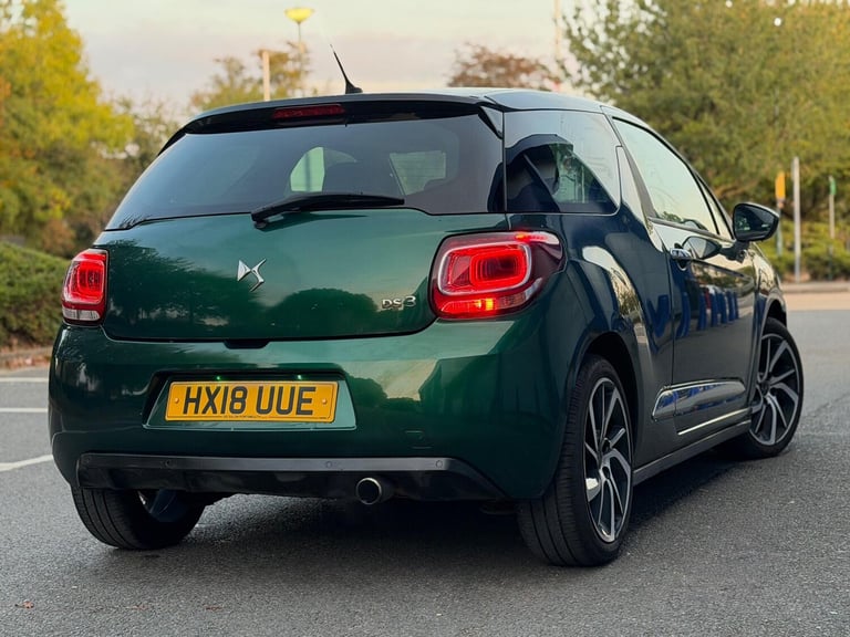 2018 DS Automobiles DS 3 1.2 PureTech Connected Chic Euro 6 3dr HATCHBACK Petrol Manual