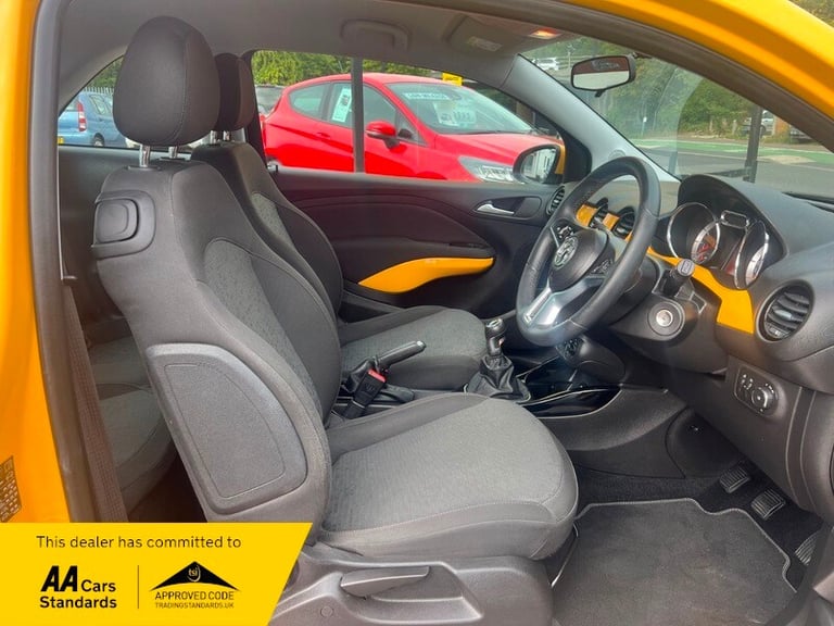 2017 Vauxhall ADAM JAM 1.4 Petrol Yellow