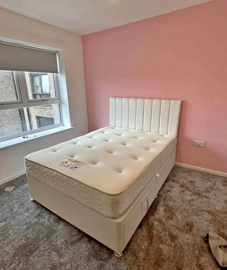 image for Brand New DIVAN 5FT King Size Divan Bed Base With Storage + Mattress == 20% Discount 
