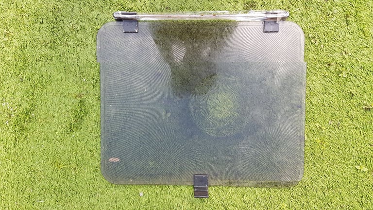 CRAMER and VANETTE gas hob and grill with glass lid for camper caravan motorhome boat.