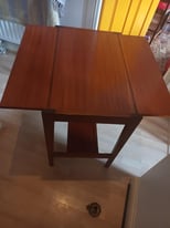 Leaf table, supper or breakfast table, high coffee table.