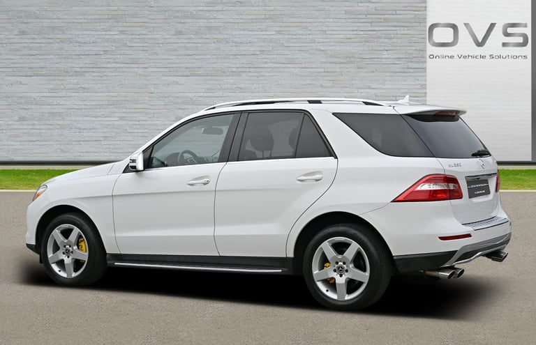 LEFT HAND DRIVE MERCEDES-BENZ ML350 SE LINE 3.5 V6 PETROL 2014 [63] WHITE LHD