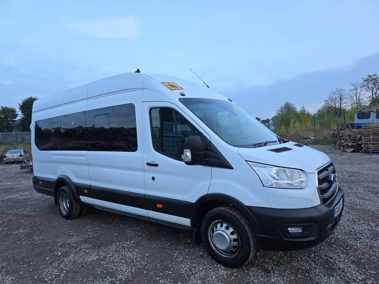 2019 Ford Transit 2.0 460 EcoBlue Trend RWD L4 High Roof Euro 6 (s/s) 5dr (17 Seat, DRW) Minibus ...