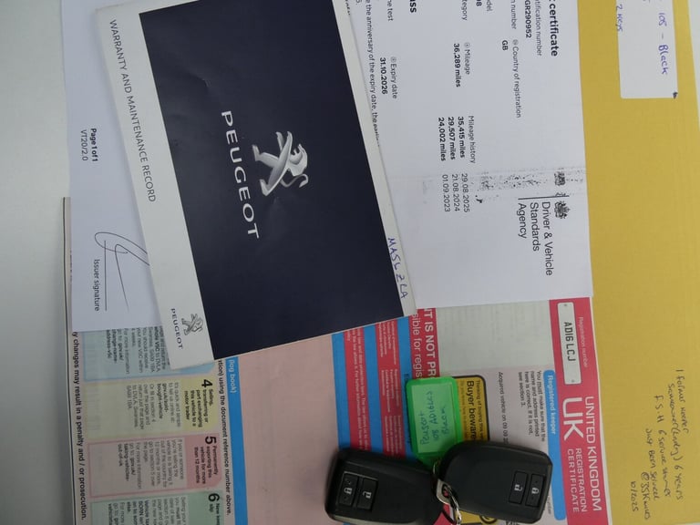 1.2 PureTech Allure 3dr £20 TAX +6 SERVICE +BTOOTH +CRUISE +REV CAMERA*