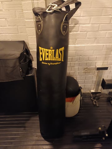 EVERLAST punch bag with karabiner clip in Bishop Auckland
