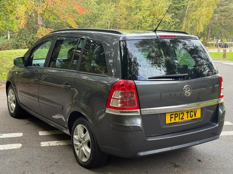 2012 Vauxhall Zafira 1.6i [115] Exclusiv 5dr MPV Petrol Manual