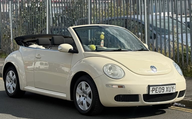 2009 Volkswagen Beetle 1.6 Luna 2dr CONVERTIBLE Petrol Manual