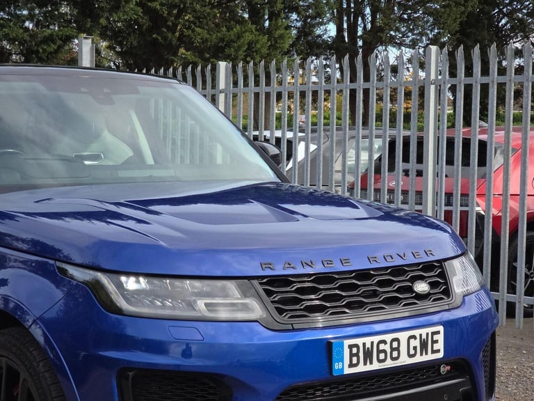 LAND ROVER RANGE ROVER SPORT 5.0 P575 V8 SVR Auto 4WD Euro 6 (s/s) 5dr 2018