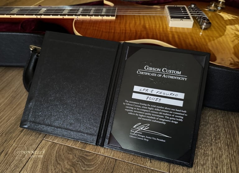 2010 Gibson Custom Shop Les Paul '58 Reissue Limited Edition 1 Pickup Iced Tea