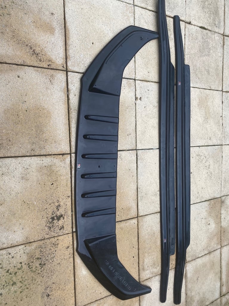 VW Arteon Maxton front and side splitters