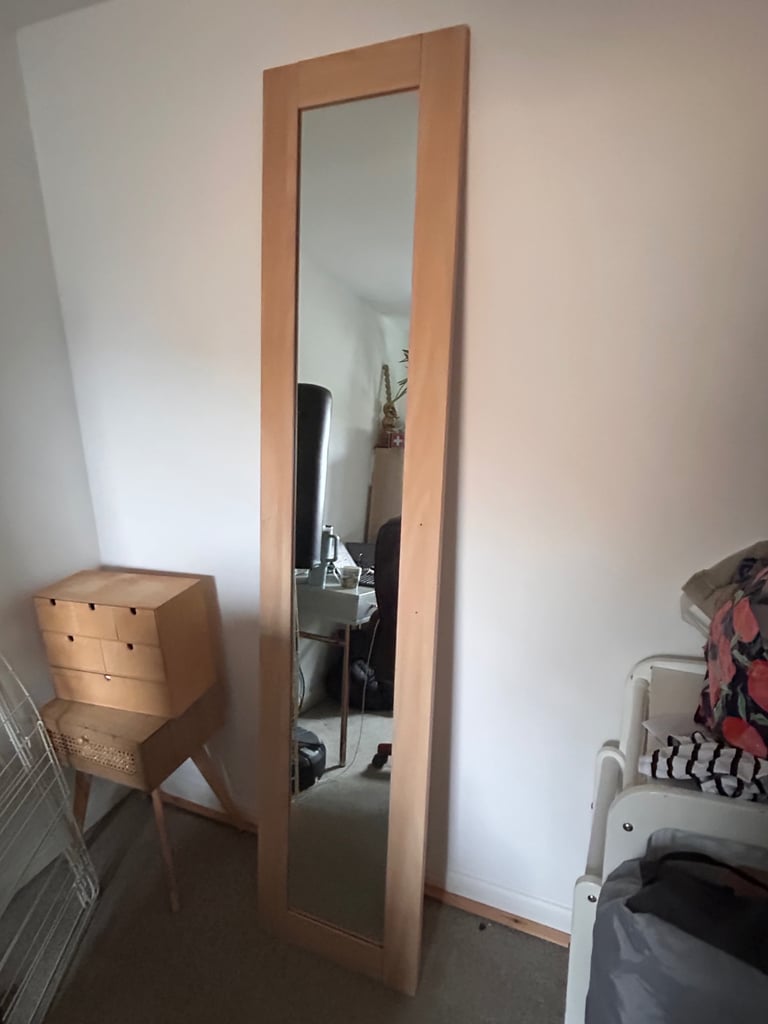 image for Two wardrobe doors with mirrors