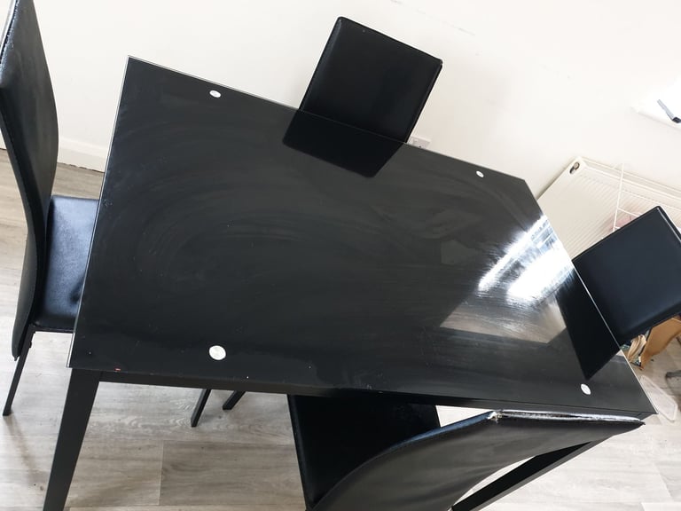 Dining table with 4 chairs