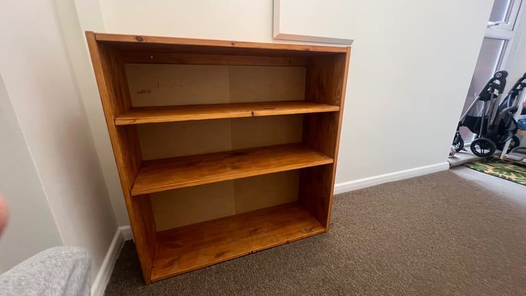 image for Wood stained shelves 