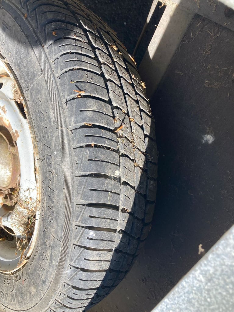 Box trailer - good used condition, plenty tread in tyres.