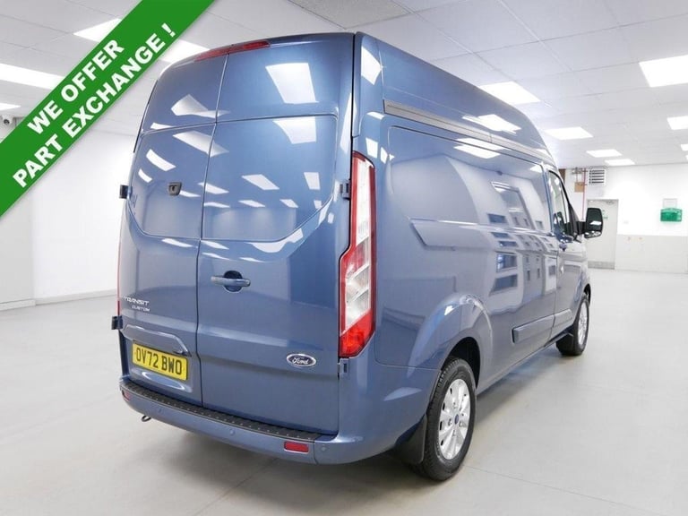 72 FORD TRANSIT CUSTOM 320 2.0 EBL 170 BHP LONG HIGH ROOF AUTOMATIC LIMITED
