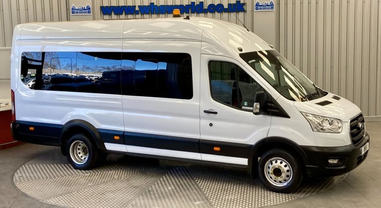 2019 Ford Transit 2.0 460 EcoBlue Leader Minibus Double Cab 5dr Diesel Manual RWD L4 High Roo MIN...