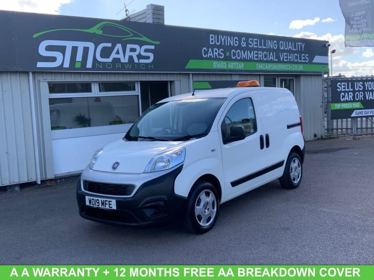 2019 Fiat Fiorino 1.4 8v Tecnico Car Derived Van 5dr Petrol Manual Euro 6 (75 bhp) PANEL VAN Petr...