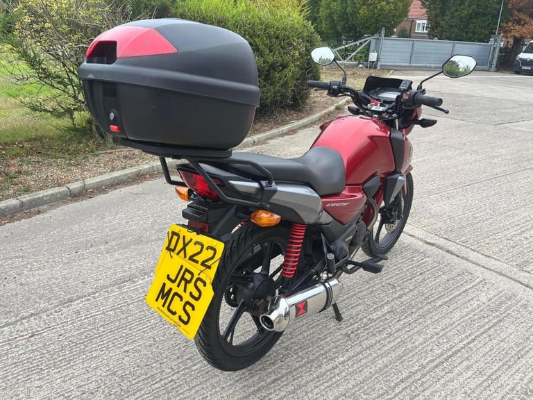 2022 22 HONDA CBF 125 M-M CBF125 CB125F LEARNER LEGAL RED YBR NEW MOT